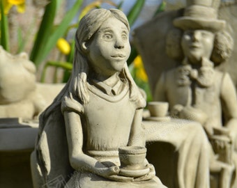 Alice Figure Alice in Wonderland Stone Garden Ornament