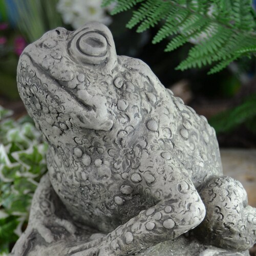 Sean the Tawny Owl Stone Garden Ornament Etsy UK