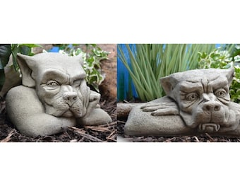 BERT & ERNIE Gargoyle Stone Garden Ornaments