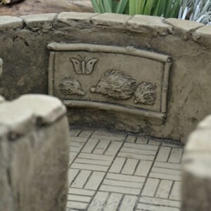 Hedgehog House Wildlife House Fairy House Stone Garden Ornament image 5