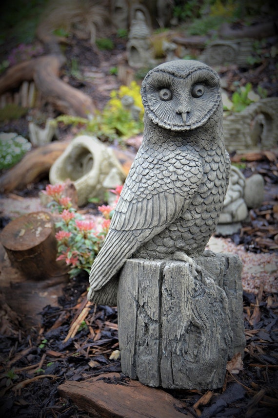 Barn Owl Garden Ornament Garden Design Ideas