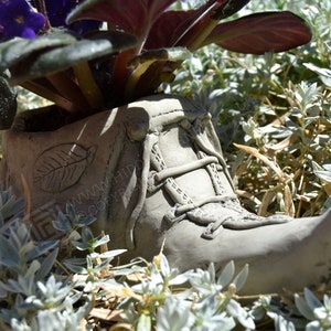 Pixie Boot Planter - Fairy Stone Garden Ornament