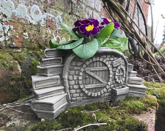 Library Planter - Fairy Stone Garden Ornament