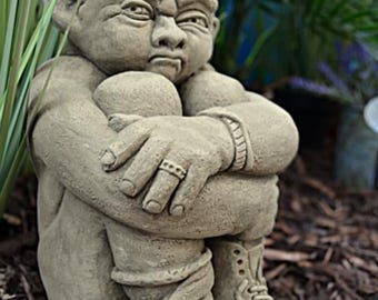 Hugo - The Watchman Gargoyle Stone Garden Ornament