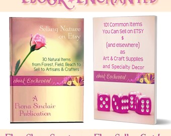 Etsy Seller Guide  E-book Set Ebooks Etsy Sales Kit from Home & Nature ~ Selling on Etsy E-books for Specialty Sales Success