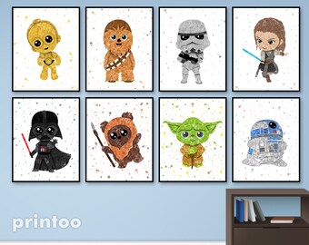 Star Wars Nursery Etsy
