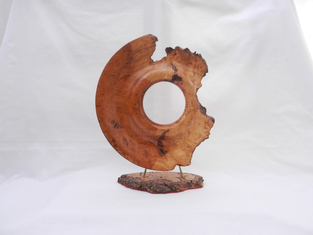Carte Topographique De L'Écosse En Bois Sculpté 3D - Chêne Massif - Art Mural