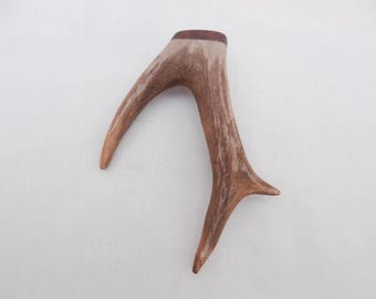 Kilt Pin in Scottish Roe Deer Buck Antler and Snakewood, Scottish gift, kilt gift, wedding gift, groom gift, best man gift, mens gift
