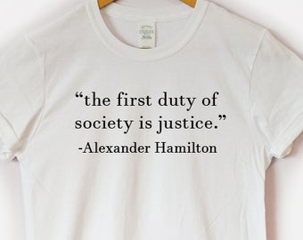 Mens Hamilton Drama Tee T-Shirt Black