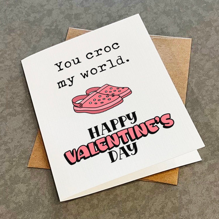 Valentines Crocs 