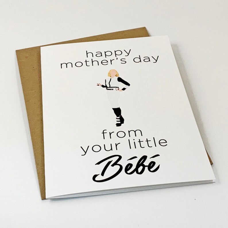 Moira Rose Mother's Day Card - From Your Little Bebe - Greeting Card For Mom image 2