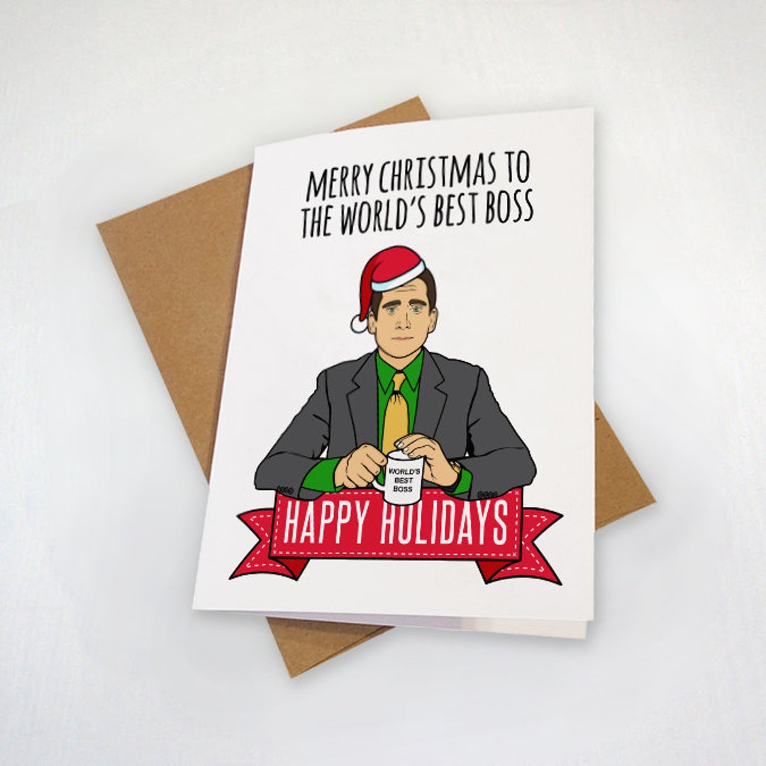 Funny Christmas Gift Card For Boss Funny Happy Holidays Card Etsy funny-christmas-gift-card-for-boss-funny-happy-holidays-card-etsy
