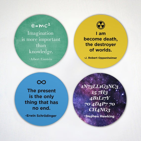 Famous Theoretical Physicist Quotes Scientist Quotes 4 Etsy