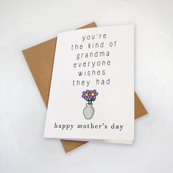 Grandmother Card Grandmother Card