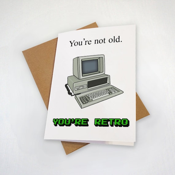 greeting card workshop 90s computer
