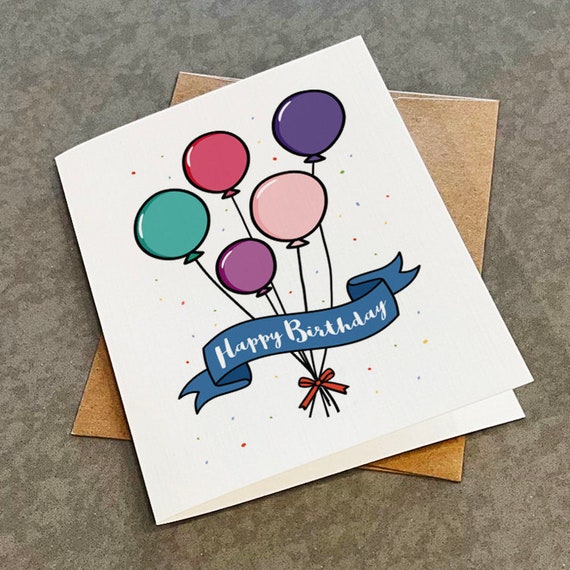 Card balloons 2024