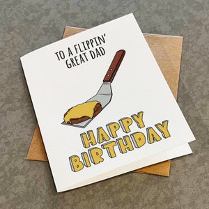 Un papa formidable - Carte d'anniversaire Grill Master pour papa - Smash Burgers With Cheese - BBQ King