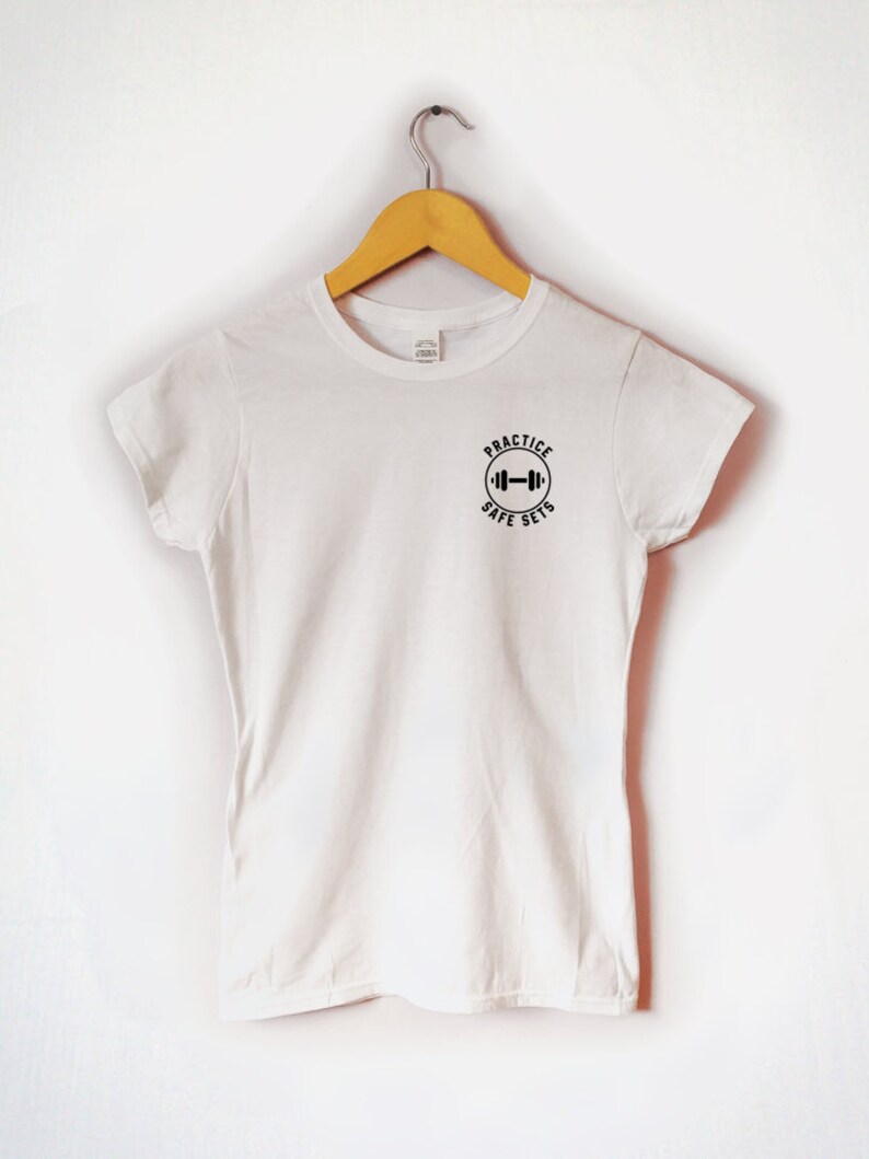 Funny Gym Shirt Practice Safe Sets Workout Pun Shirt Etsy UK