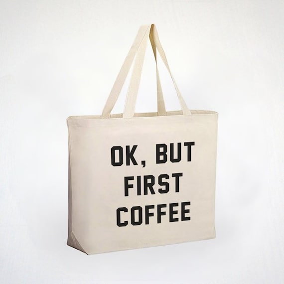 coffee tote bag
