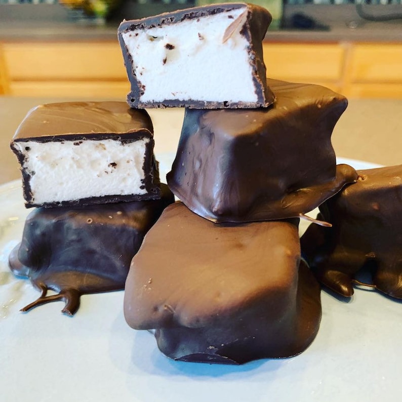 Gourmet Chocolate Covered Marshmallows Etsy