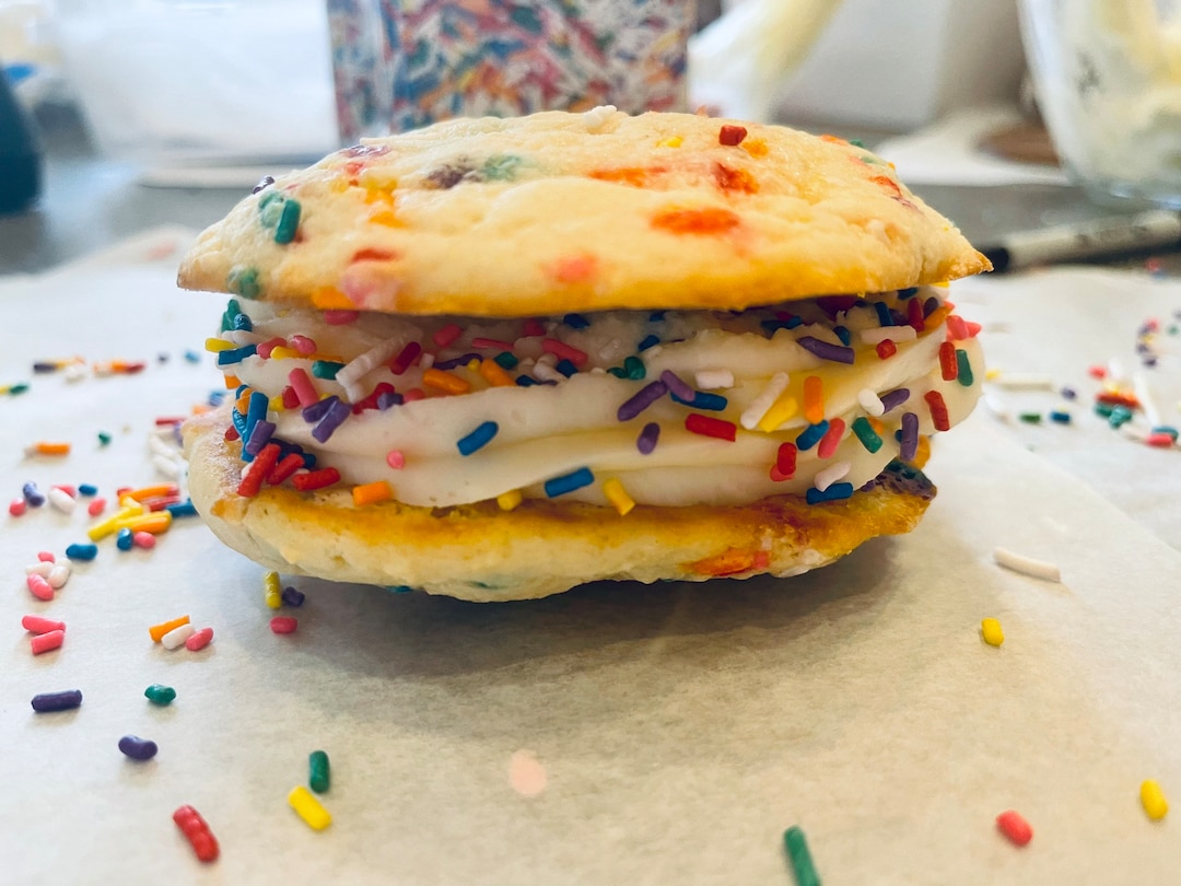 Birthday Cake Whoopie Pies Etsy