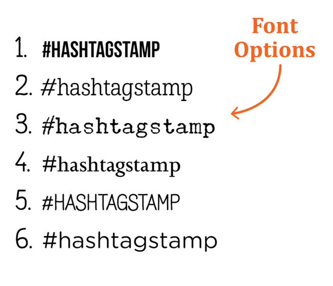 Custom Hashtag Stamp Custom Wedding Stamp Hashtag Stamp Etsy