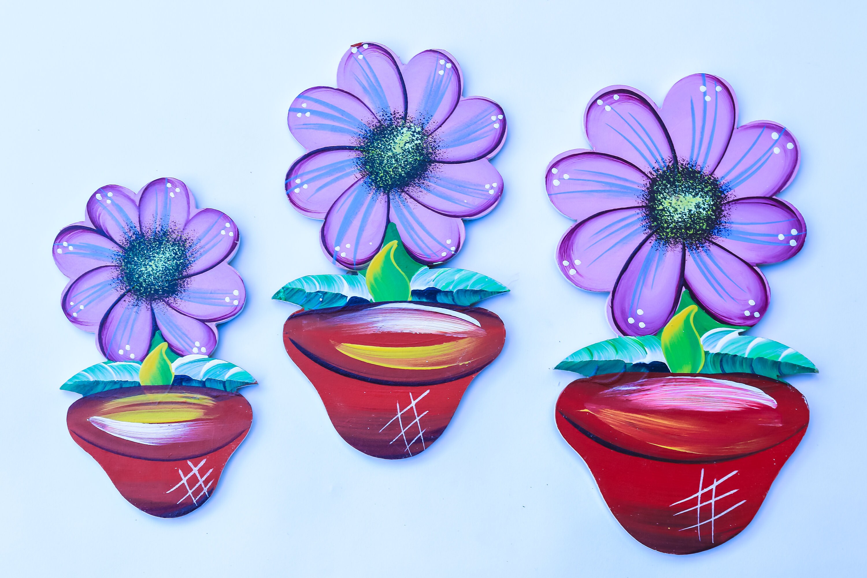 Wall Decor Flowers Tropical Flowers Home Decor Etsy