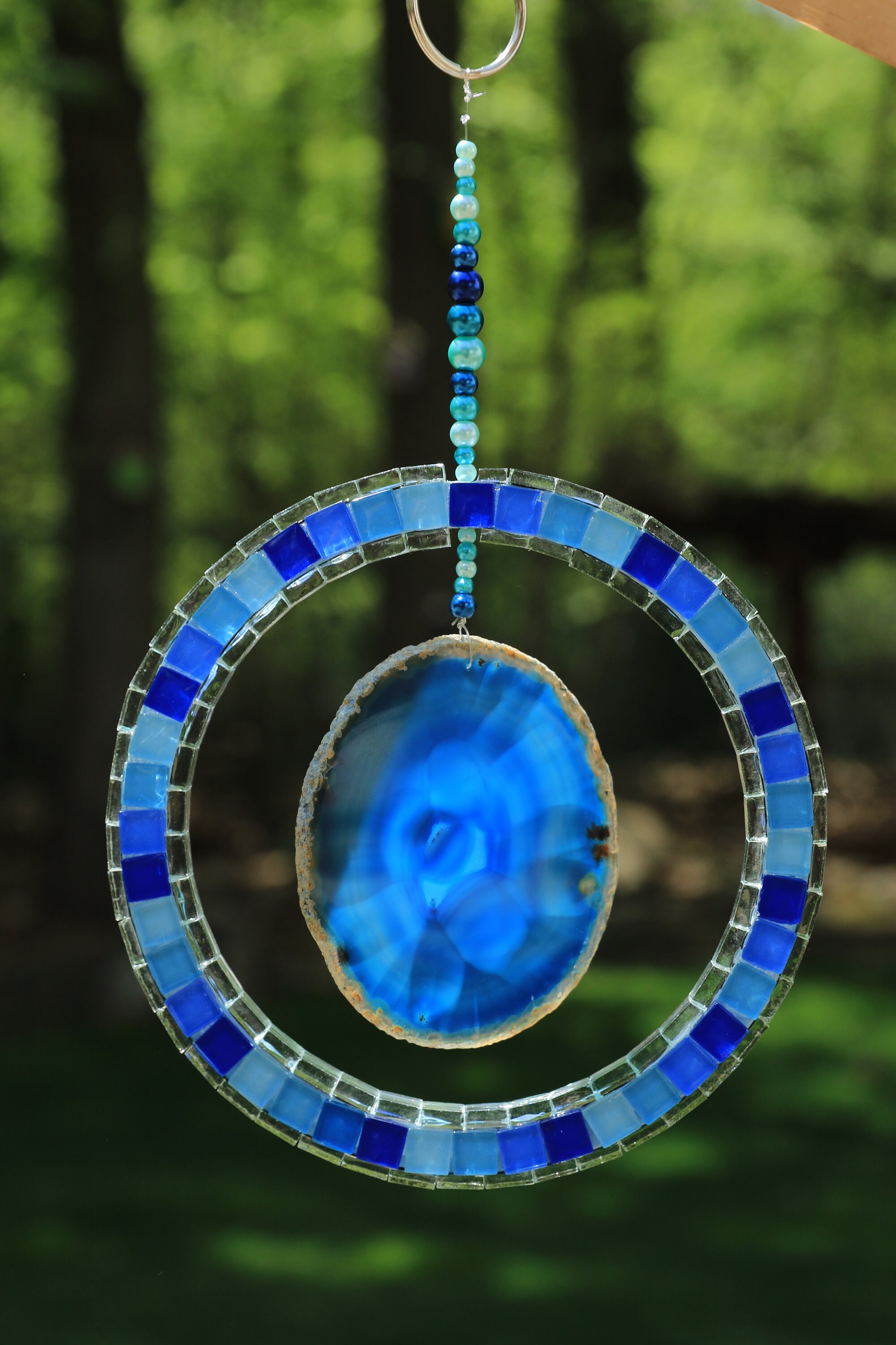 Sun Catcher Light Catcher MosaicGarden Decor Art Etsy