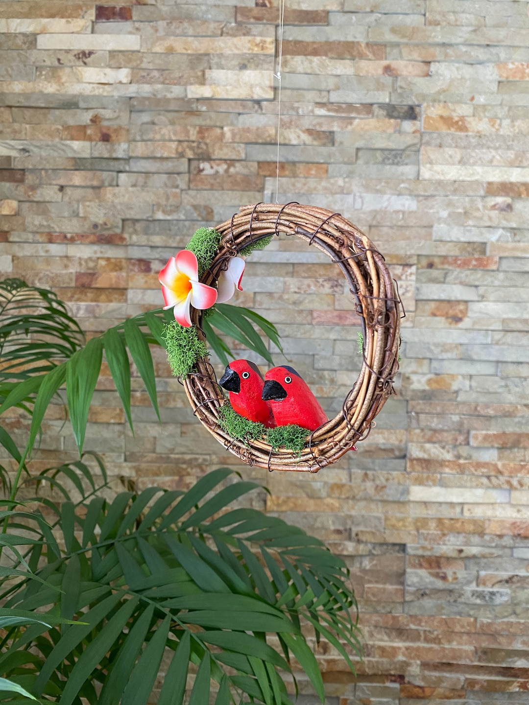 Tropical Bird, Garden Decor, Tropical Decor, Tiki Bar Decor, Tiki Room