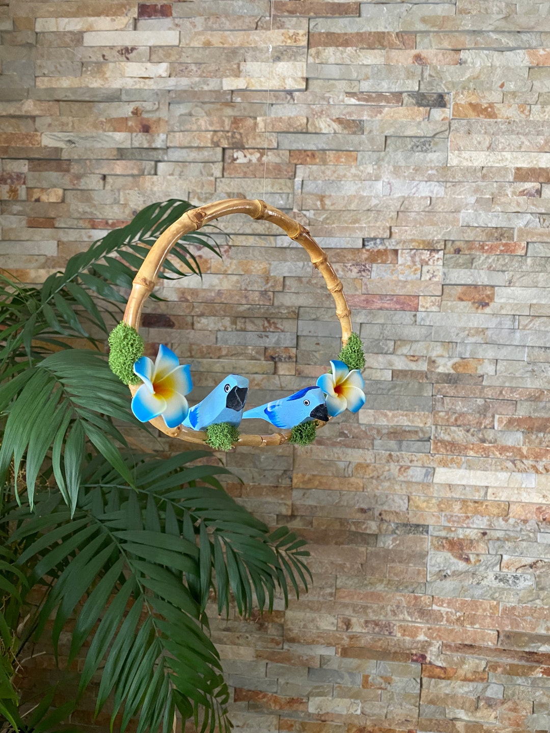 Tropical Bird, Garden Decor, Tropical Decor, Tiki Bar Decor, Tiki Room