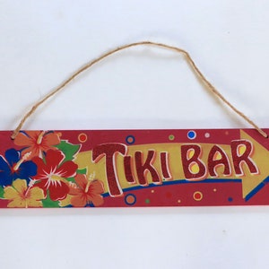 Tiki Bar Sign, Kids Room Decor, Beach House Decor, Tiki Hut Decor,Pool Bar Sign, Tropical Party Sign