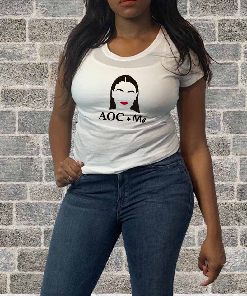 aoc in black shirt