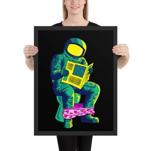 Framed Captain&#39;s Chair Poster