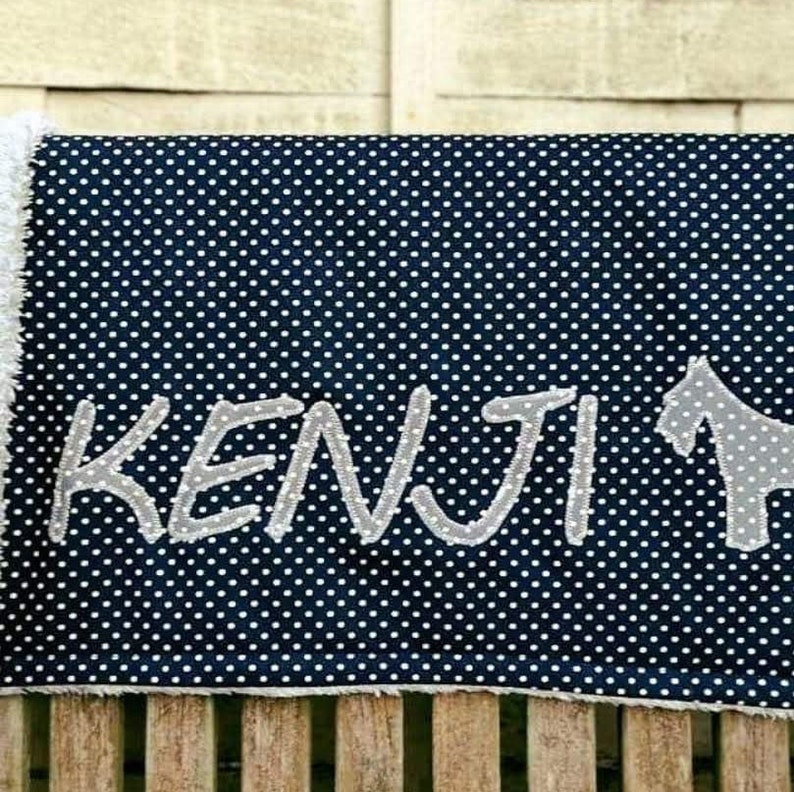 Hundedecke Fleecedecke Hund Hund werfen personalisierte Etsy