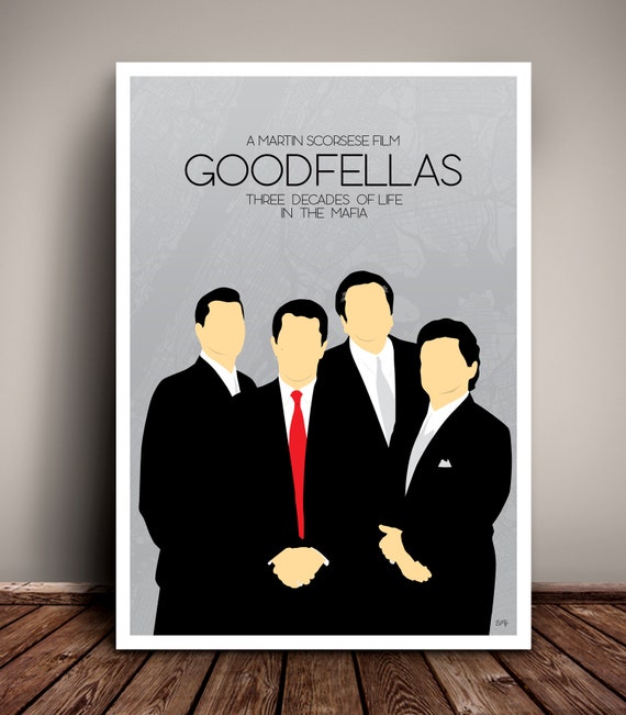Goodfellas film poster  Photographic print A4 or A5 movies 