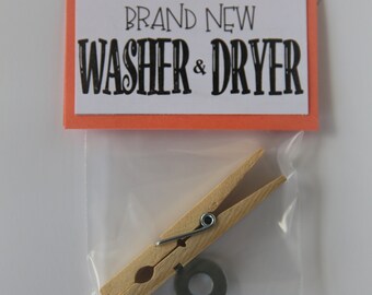 Washer & Dryer Gag Gift