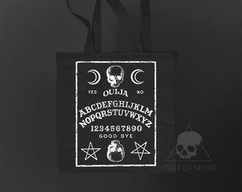 Black tote bag Ouija