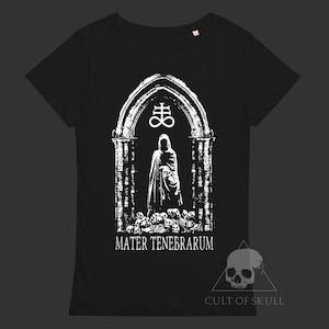 Tenebrarum women T-shirt. Leviathan sigil. Leviathan tshirt. Witchcraft. Witch. Dario Argento shirt. Horror tshirt. Skulls t-shirt. Occult