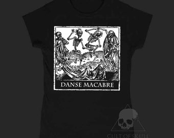 Danse Macabre black T-Shirt for woman