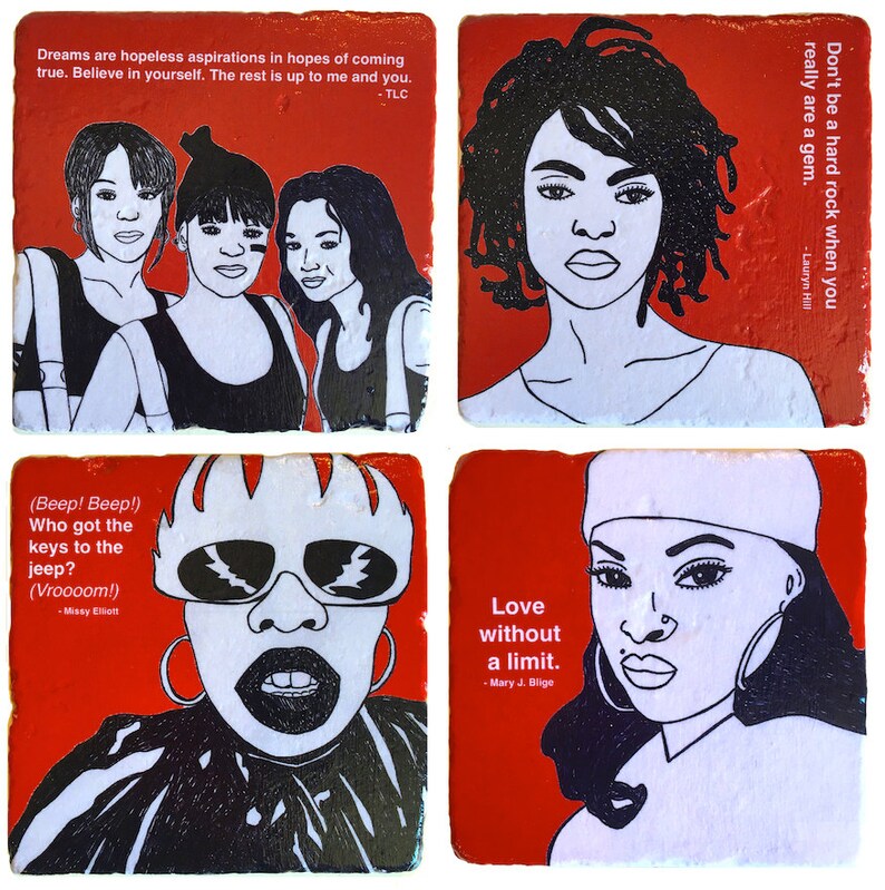 Ladies Of 90s Hip Hop R B Set Etsy