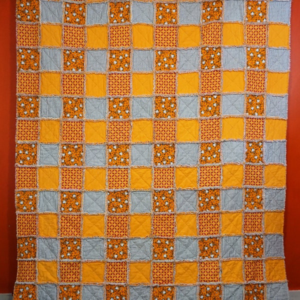 Rag Quilt Pattern Etsy
