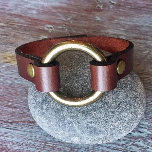 Leather Bracelet for Women Men | Womens Leather Jewelry | Leather Wrap Cuff | Boho Wrap Bracelet | Mens Leather Cuff