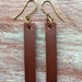 see more listings in the Leather Earrings section