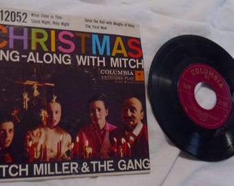 Mitch Miller 45 rpm Record Extended Play w/ Original Picture Sleeve