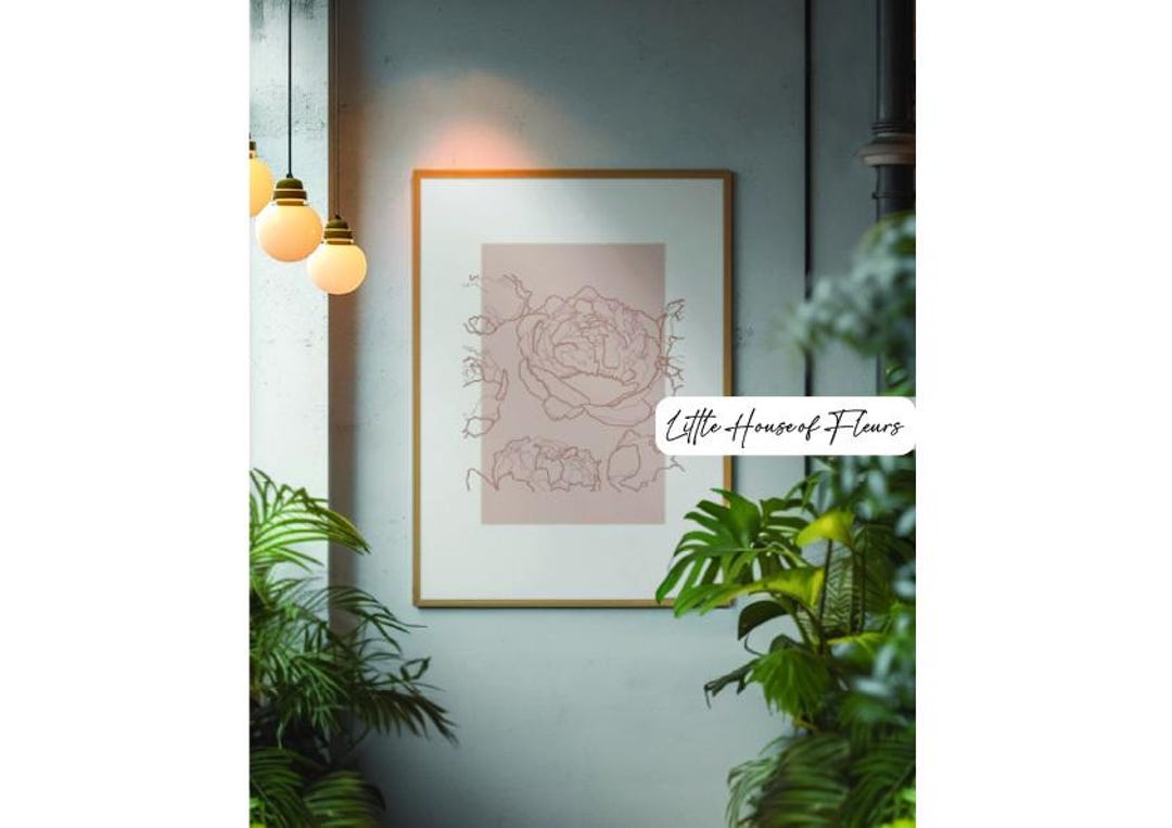 Digital Download - High Resolution Pink Peonies Print Perfect for ...