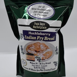 Huckleberry Indian Fry Bread Mix
