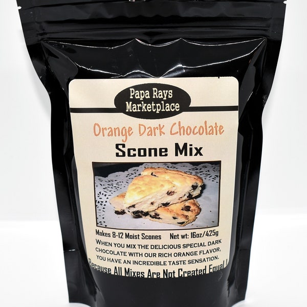 Orange Dark Chocolate Scone Mix