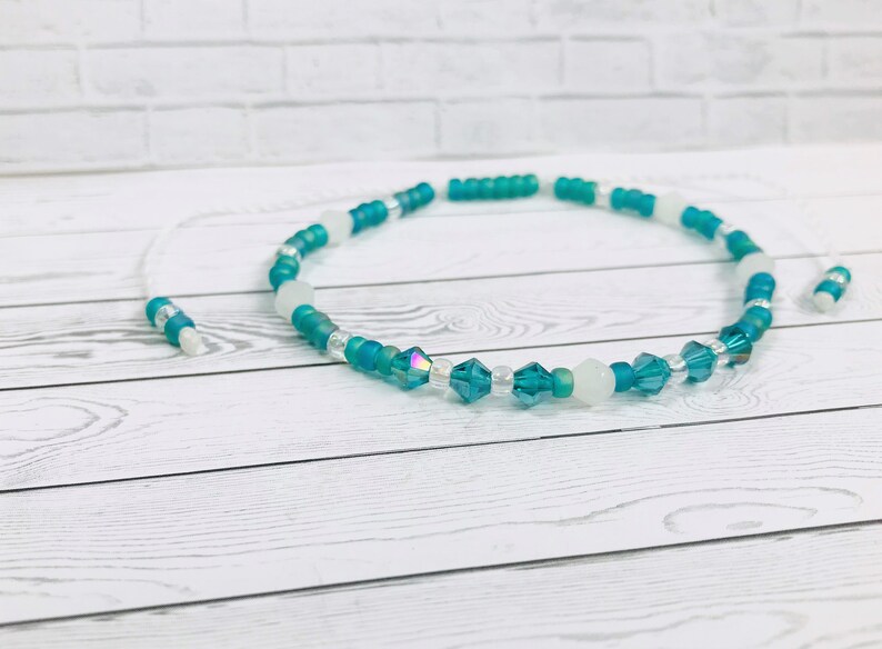 Small Bead Bracelet Minimalist Dainty Bracelet Small Beaded Etsy