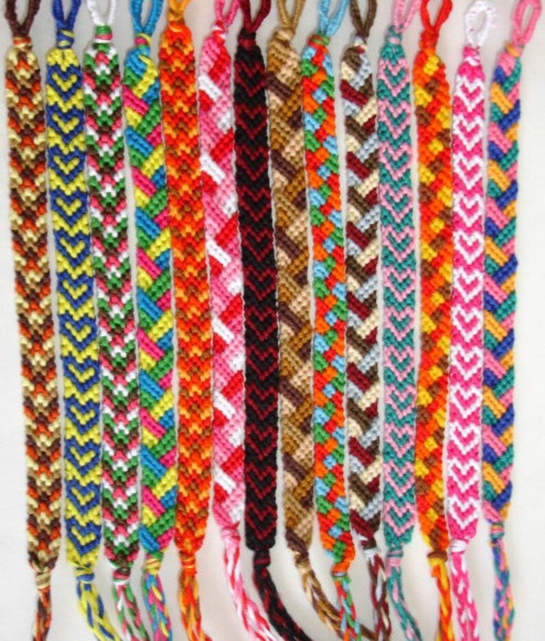 Woven Friendship Bracelet Bulk Birthday Party Party Favor Etsy UK
