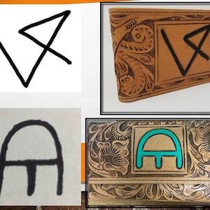 Custom Tooled Leather Wallet, ¡agrega tu logotipo!